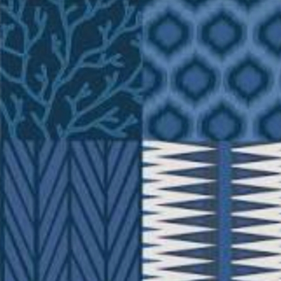 Jilzarah Original Handmade Clay Wrist Keychain Navajo Blue - Picture 8 of 8